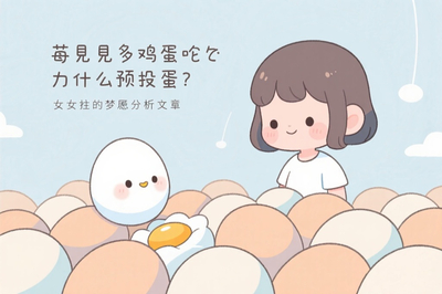 夢見很多雞蛋是什麼預兆 女性