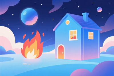 夢到隔壁家起火