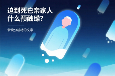 夢到死去親人什麼預兆