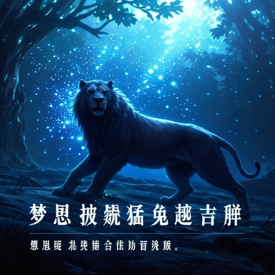 夢見被猛獸追趕是吉兆