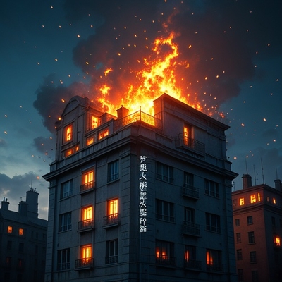 夢見大樓著大火是什麼意思