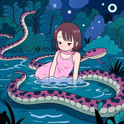 40多歲女人夢見蛇兩條蛇