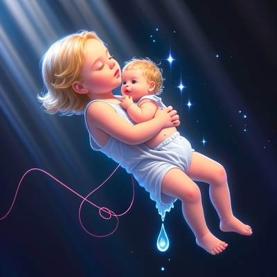 夢見抱別人小孩尿自己身上