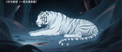 夢見白老虎是什麼意思