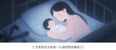 夢到生女兒有什麼預兆解夢